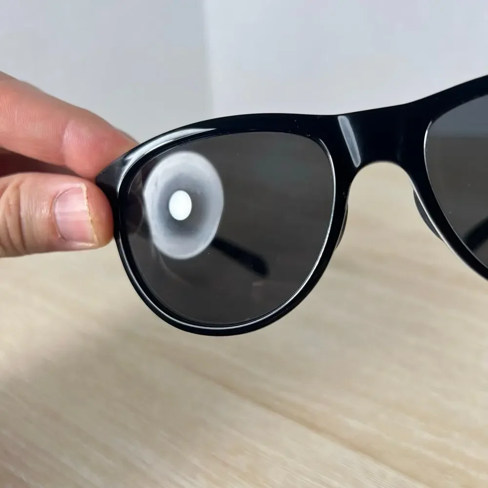 Native Acadia 193 300 AC Sunglasses 17 V1 Polished Black Excellent Cond!